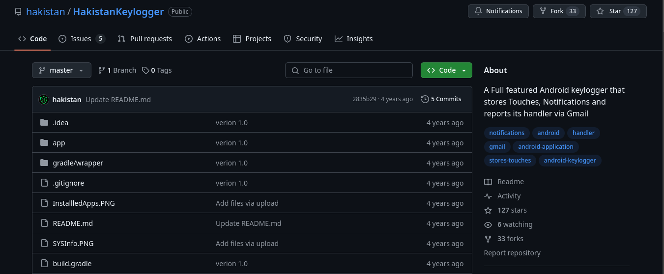 Android Keylogger